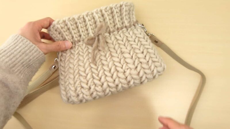 【かぎ針編み】ヘリンボーンステッチのミニショルダーバッグ|まとめ