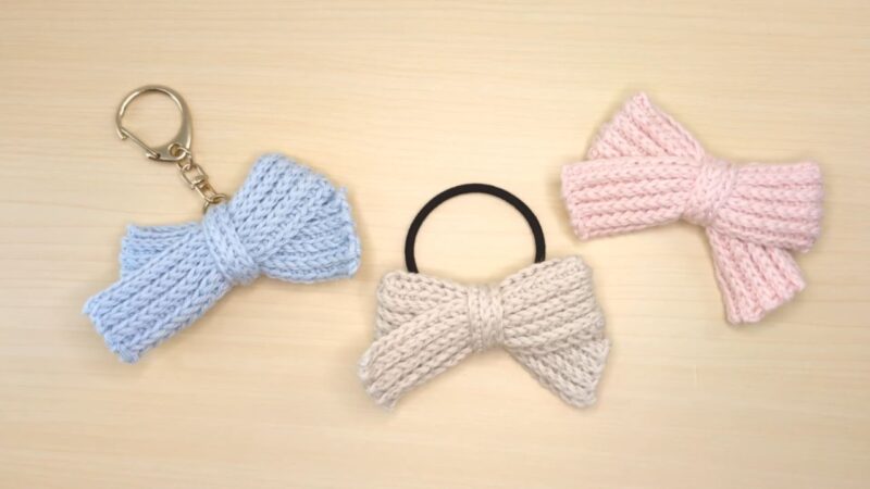 【かぎ針編み】初心者さんむけ🔰リボンモチーフの編み方　まとめ